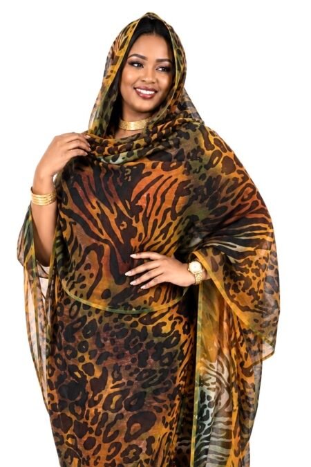 Mustered Jacquard Half Width Sparkle Silk